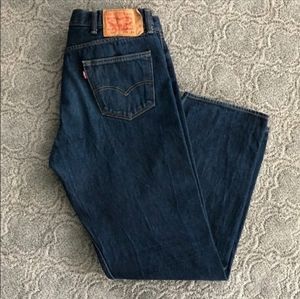Levi's button fly 501 38 waist 34 length